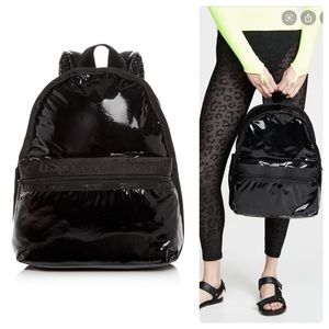 Lesportsac patent leather backpack Clearance
